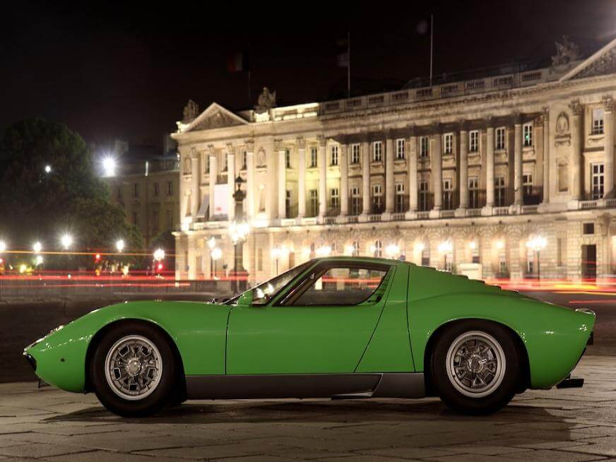 Shooting Lamborghini Miura